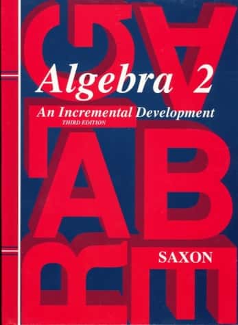 Saxon Algebra 2 Package
