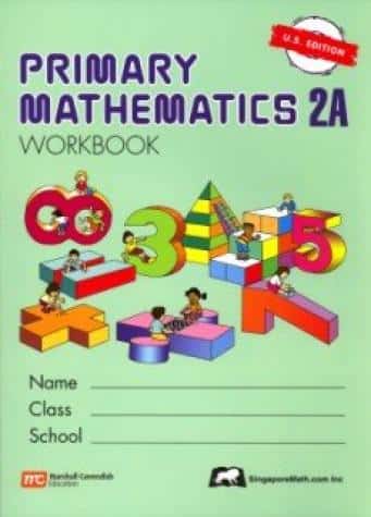 Singapore Primary Math (U.S. Ed.) 2A Workbook Only