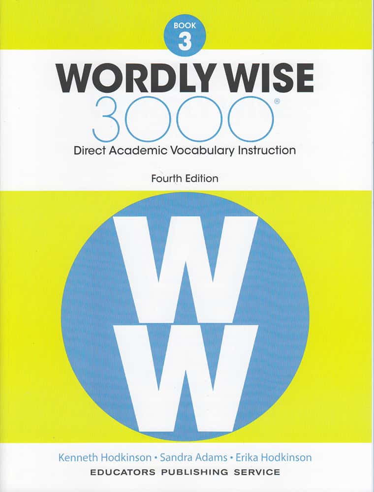Wordly Wise 3000 Book 3 - Workbook Only
