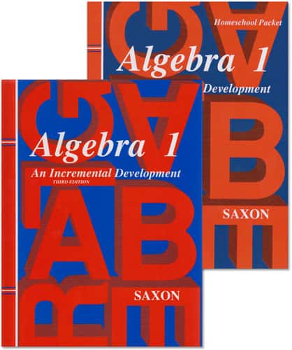 SAXON ALGEBRA 1 HOMESCHOOL KIT