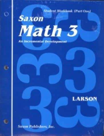 SAXON MATH 3 EXTRA WKBK/CARDS