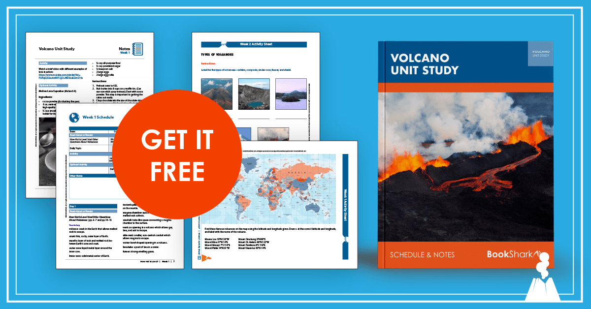 Volcano Unit Study by BookShark