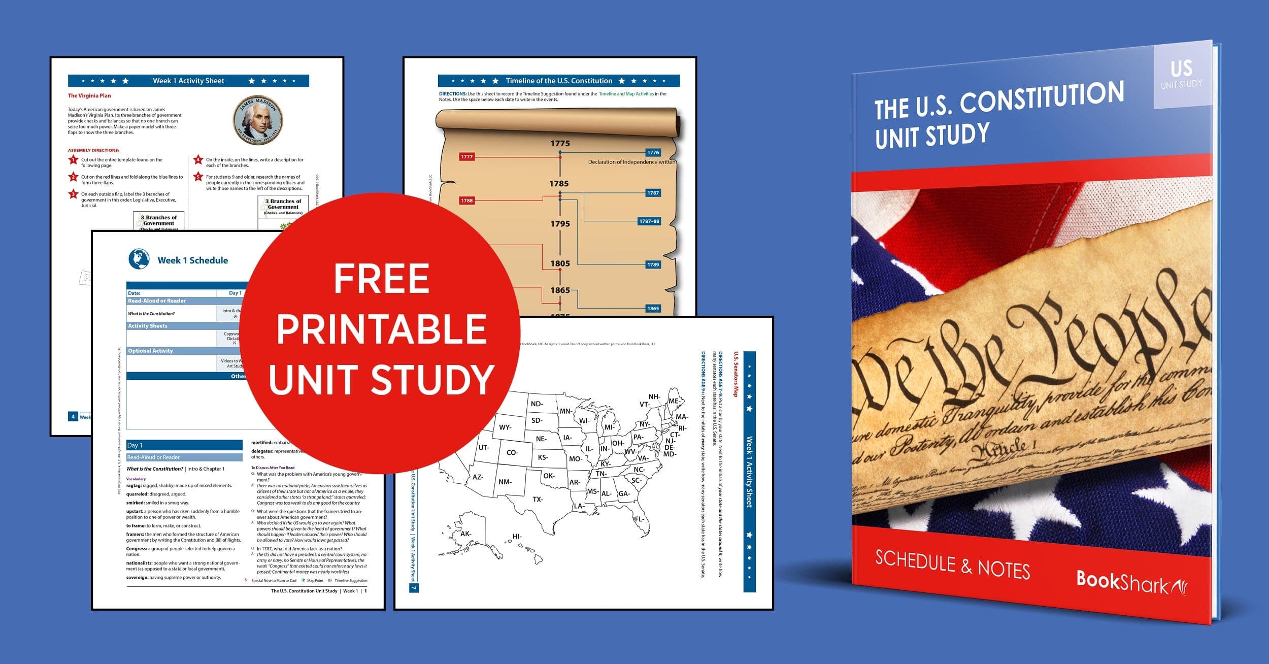 U.S. Constitution Unit Study by BookShark